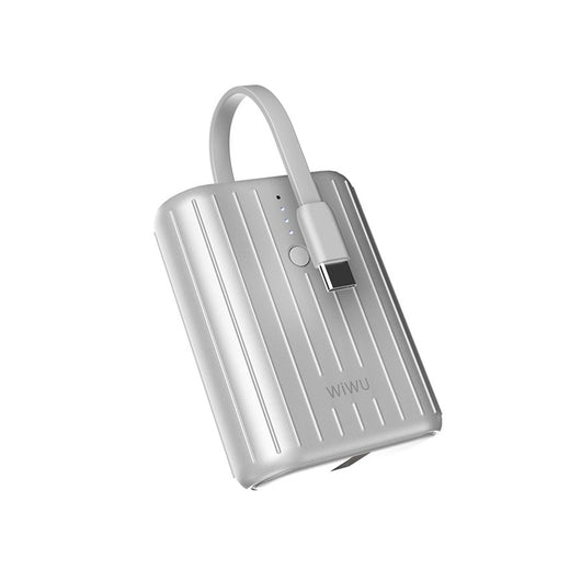 WIWU Powerbank – 10000 mAh Trunk Plata WI-P028