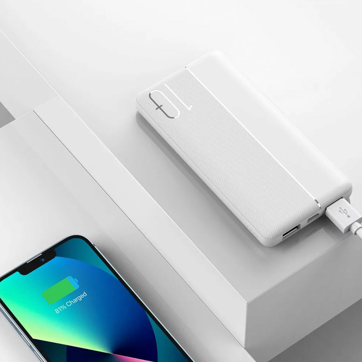 WIWU Power Bank Essen 10000mAh, Blanco
