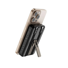 WIWU Powerbank Magnético – 10000 mAh Elite con Soporte