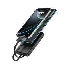 WIWU Powerbank – 10000 mAh 22.5W CCC Endurance Cable C+L W26 Negro