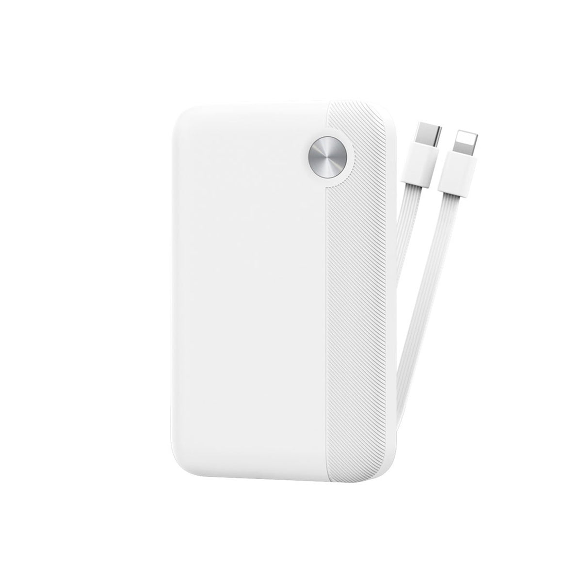 WIWU Powerbank – 10000 mAh 22.5W CCC Endurance Cable C+L W26 Blanco