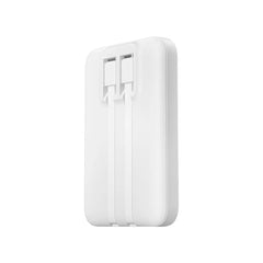 WIWU Powerbank – 10000 mAh 22.5W CCC Endurance Cable C+L W26 Blanco