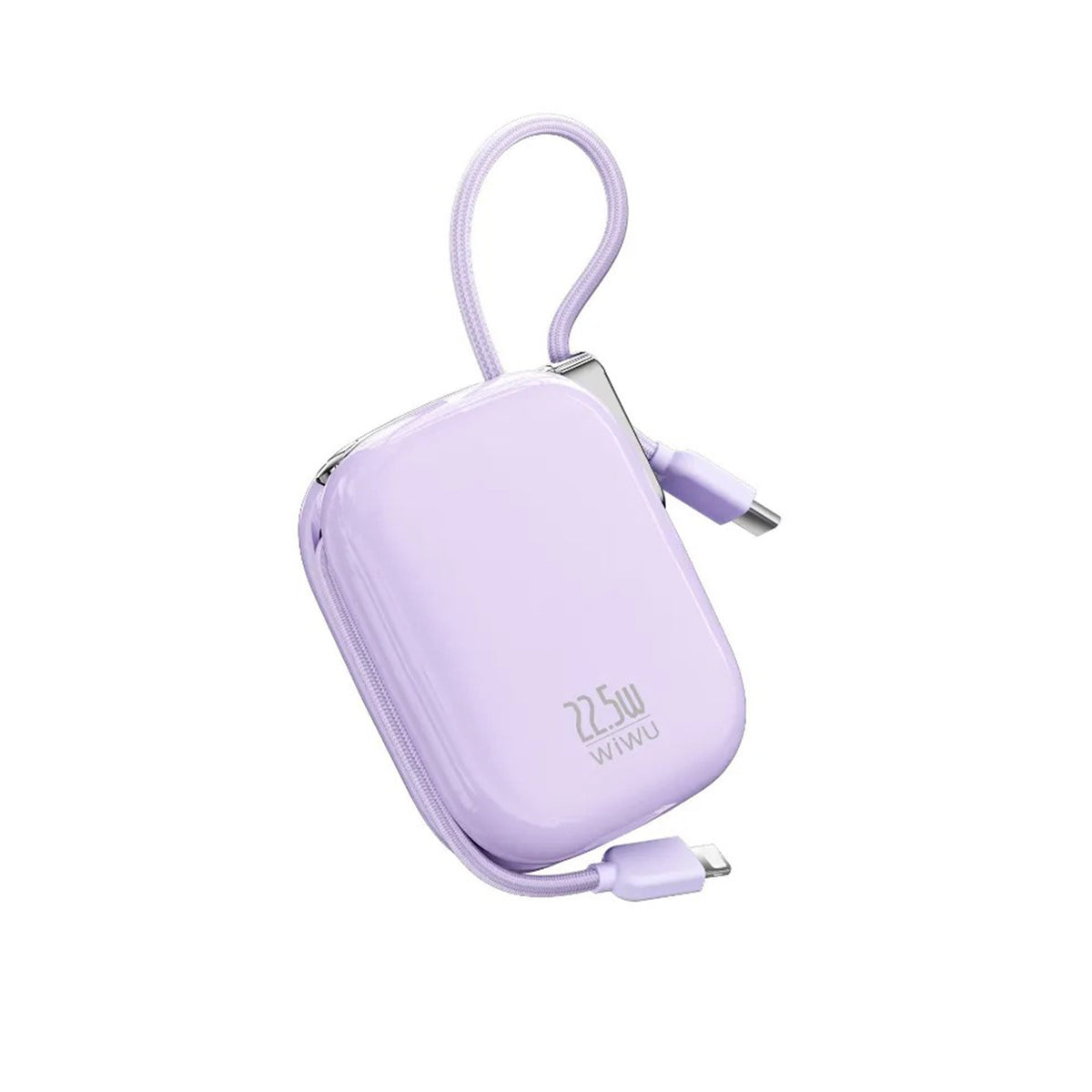 WIWU Power Bank 10000mAh 22,5W, Morado