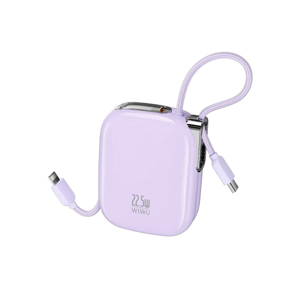 WIWU Power Bank 10000mAh 22,5W, Morado