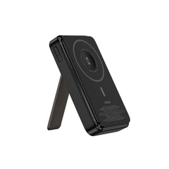 WIWU Power Bank Duke 10000mAh 22,5W con Cables USB-C y Lightning Integrados, Negro