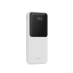 WIWU Power Bank Essen 10000mAh 22,5W con Cables Integrados, Blanco