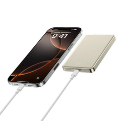 WIWU Powerbank – 5000 mAh CCC Ultrafino Dorado