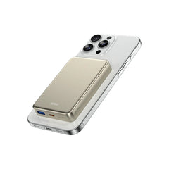 WIWU Powerbank – 10000 mAh CCC Ultrafino Dorado