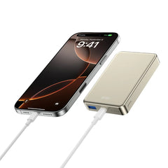 WIWU Powerbank – 10000 mAh CCC Ultrafino Dorado