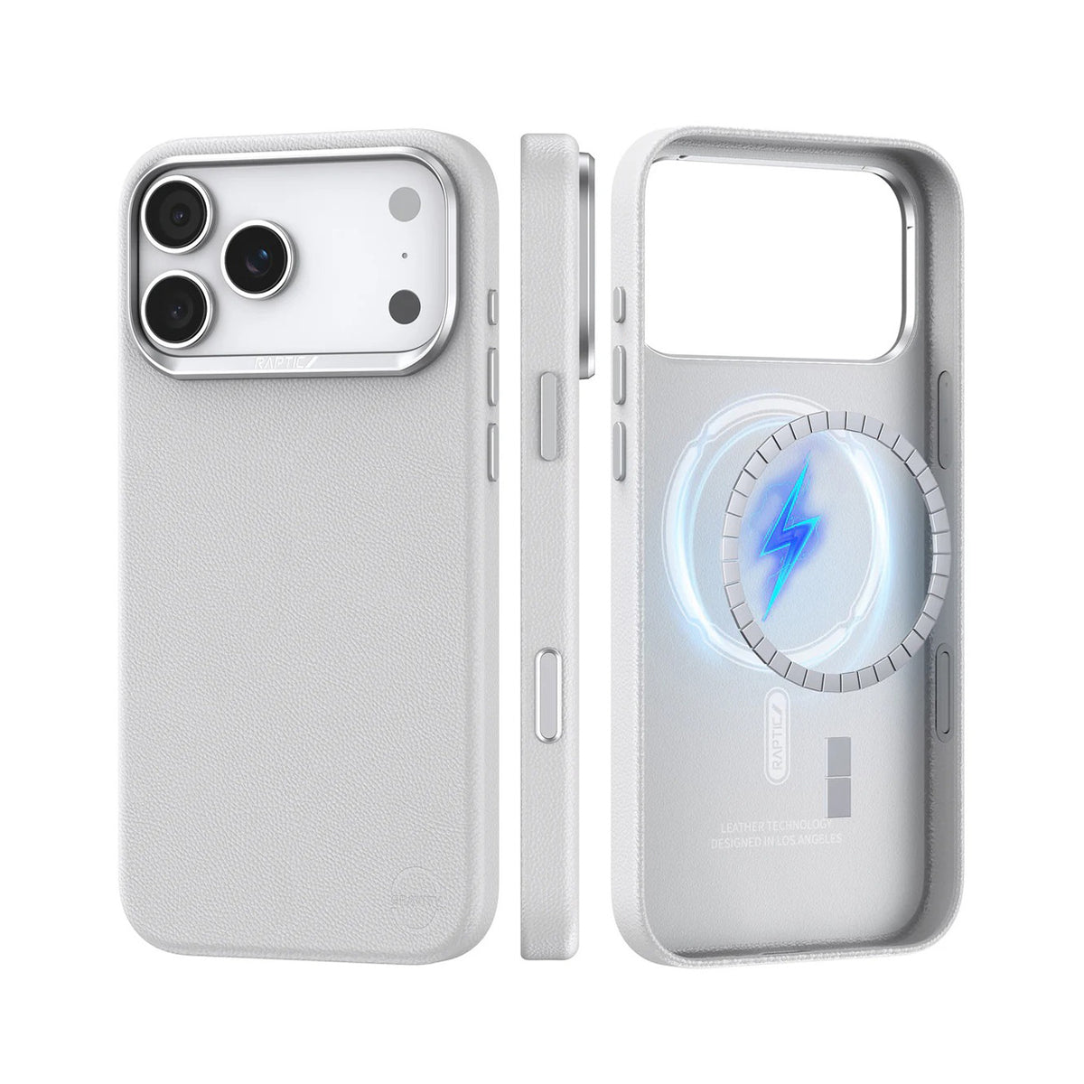 RAPTIC Funda Urban Nano para iPhone 17 Pro/18 Pro Compatible con MagSafe, Blanca