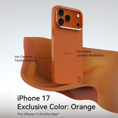 RAPTIC Funda Urban Nano para iPhone 17 Pro Max Compatible con MagSafe, Naranja