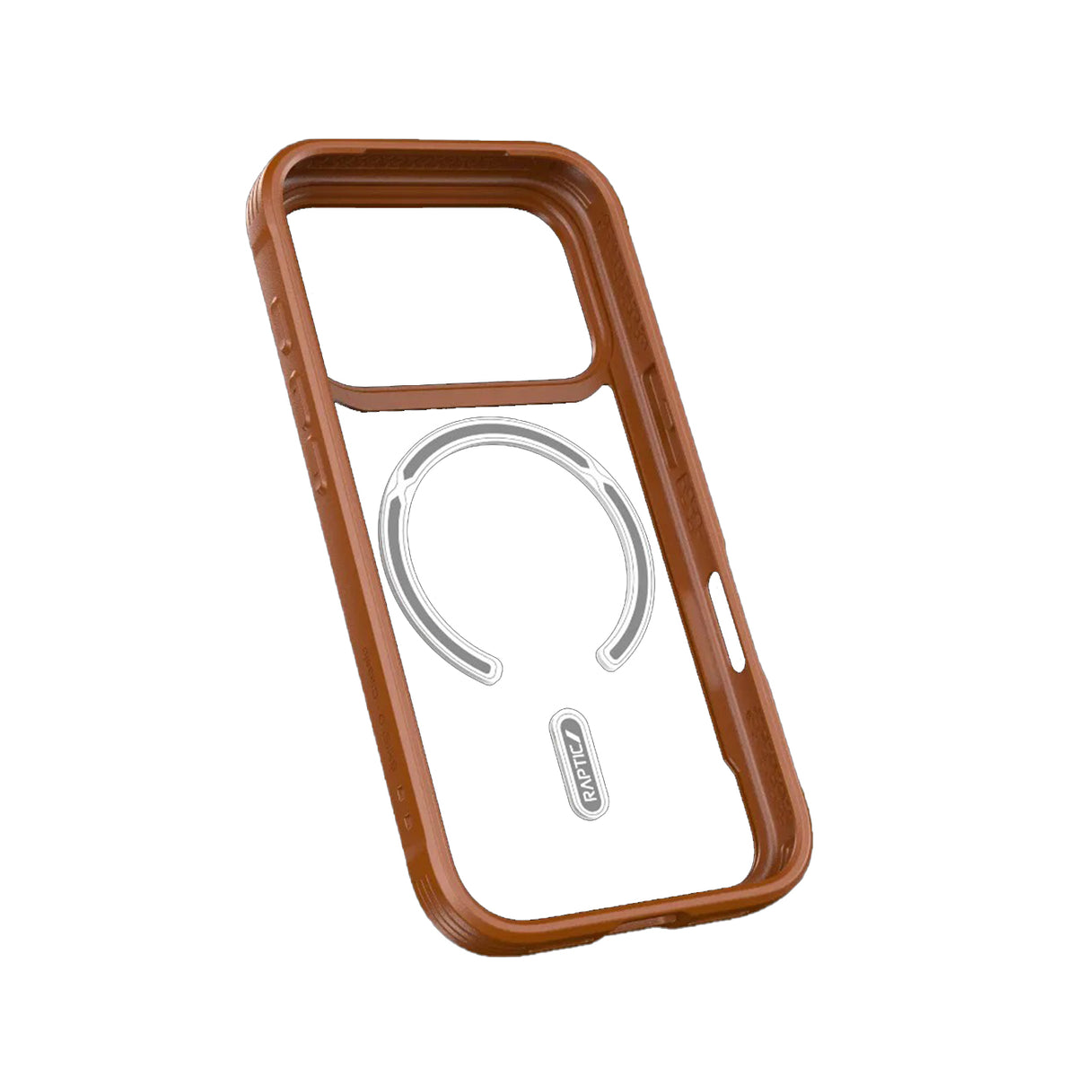 RAPTIC Funda Shield Classic para iPhone 17 Pro Max/18 Pro Max Compatible con MagSafe, Naranja