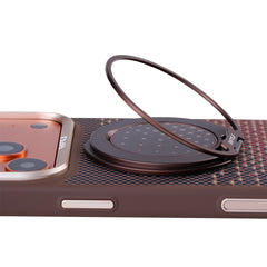 RAPTIC Magnetic Ring Holder – FreeFlow Serenity Amber, MagSafe Compatible and Comfortable Use