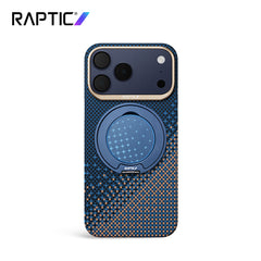 RAPTIC Magnetic Ring Holder – FreeFlow Serenity Emerald, MagSafe Compatible and Comfortable to Use