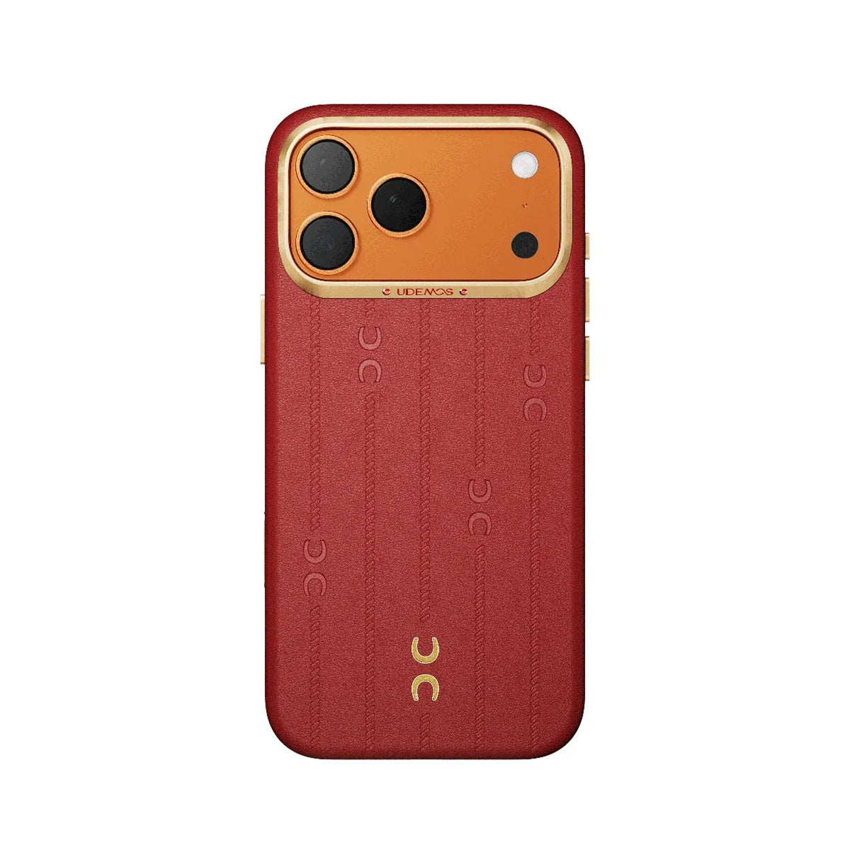 UDEMOS iPhone 17 Pro Case - Compatible with MagSafe Wind Red, Protective and Precise Fit