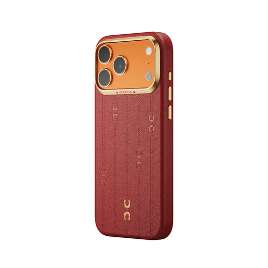 UDEMOS Funda para iPhone 17 Pro – Carcasa Compatible con MagSafe Wind Roja, Protección y Ajuste Preciso