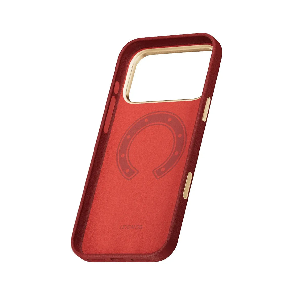 UDEMOS iPhone 17 Pro Case - Compatible with MagSafe Wind Red, Protective and Precise Fit