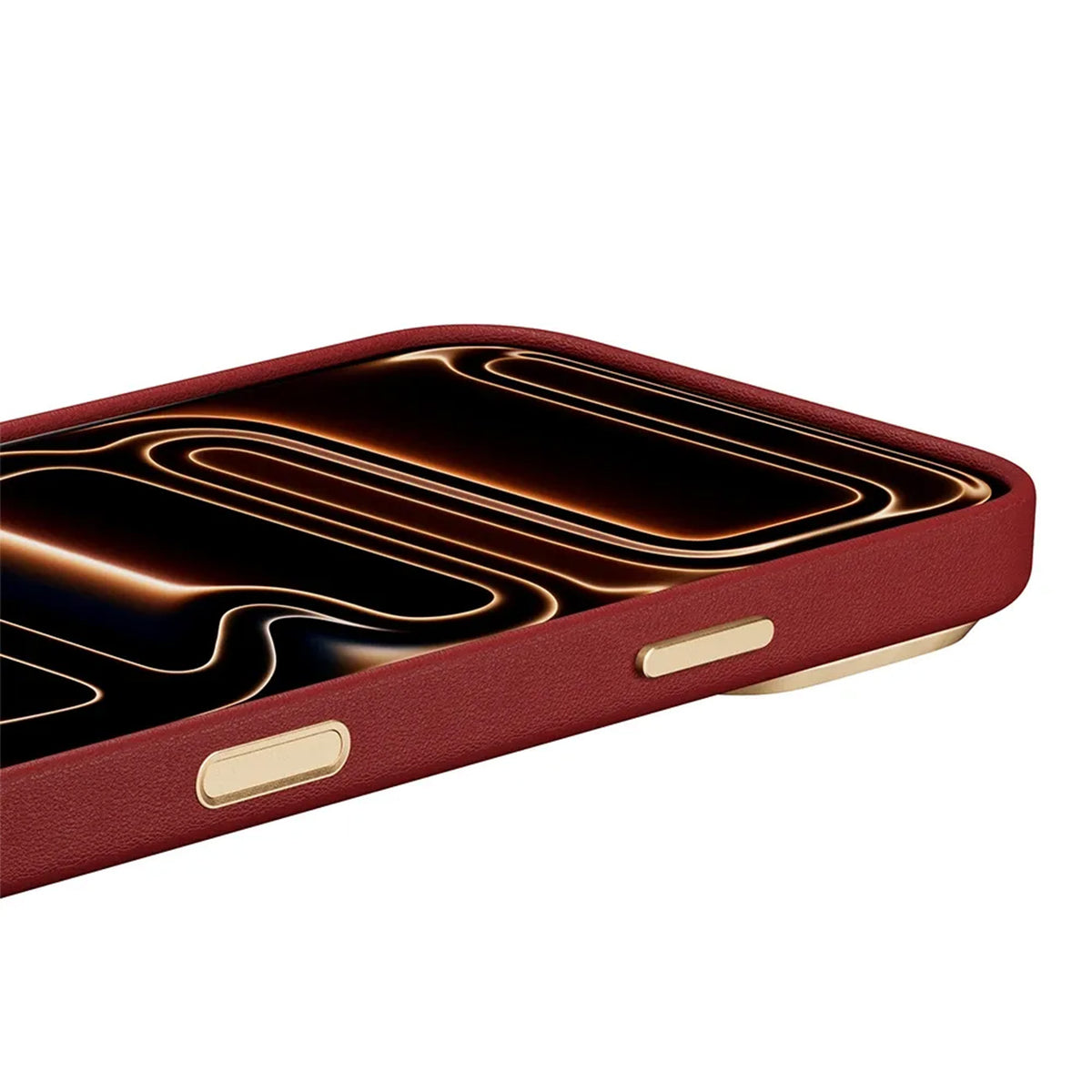 UDEMOS iPhone 17 Pro Max Case – MagSafe Compatible Wind Red Cover, Protection and Precise Fit