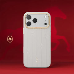 UDEMOS Funda para iPhone 17 Pro Max – Carcasa Compatible con MagSafe Wind Blanca, Protección y Ajuste Preciso