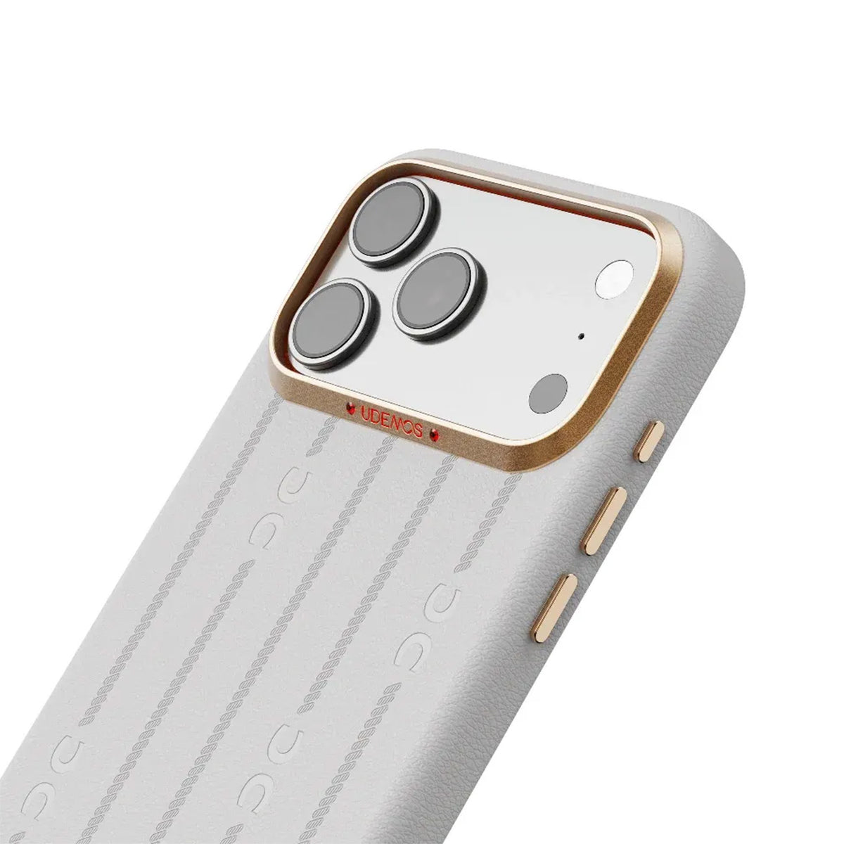 UDEMOS iPhone 17 Pro Case - MagSafe Compatible White Wind Cover, Protection and Precise Fit