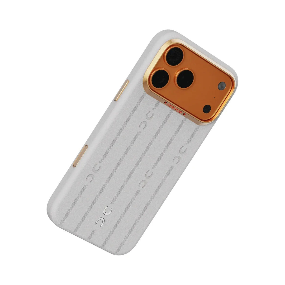 UDEMOS iPhone 17 Pro Case - MagSafe Compatible White Wind Cover, Protection and Precise Fit