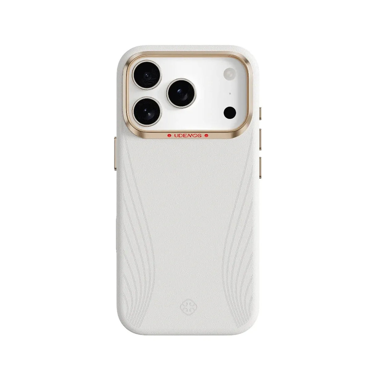 UDEMOS Funda Freedom para iPhone 17 Pro/18 Pro Compatible con MagSafe, Blanca
