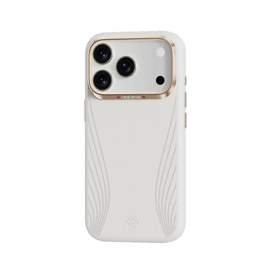 UDEMOS Funda para iPhone 17 Pro Max – Carcasa Compatible con MagSafe Freedom Blanca, Protección y Ajuste Preciso