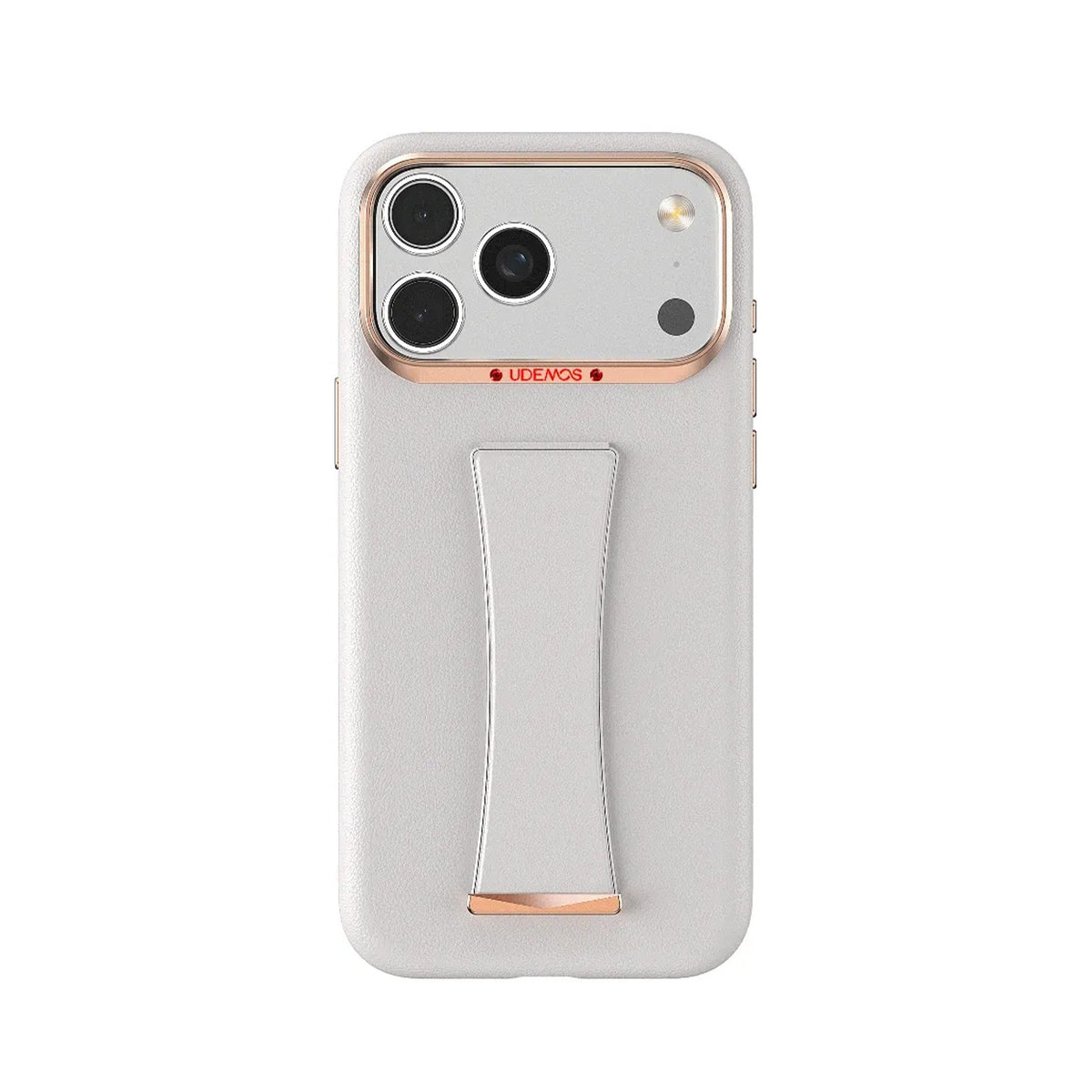 UDEMOS Funda Independence para iPhone 17 Pro/18 Pro Compatible con MagSafe, Blanca
