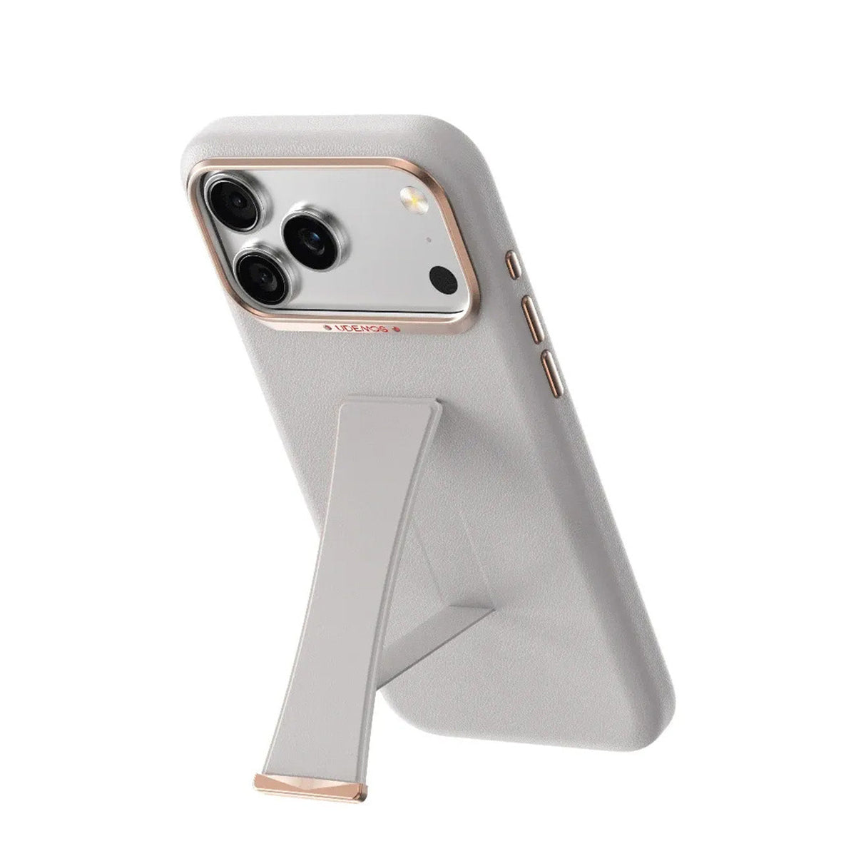 UDEMOS Funda Independence para iPhone 17 Pro Max/18 Pro Max Compatible con MagSafe, Blanca