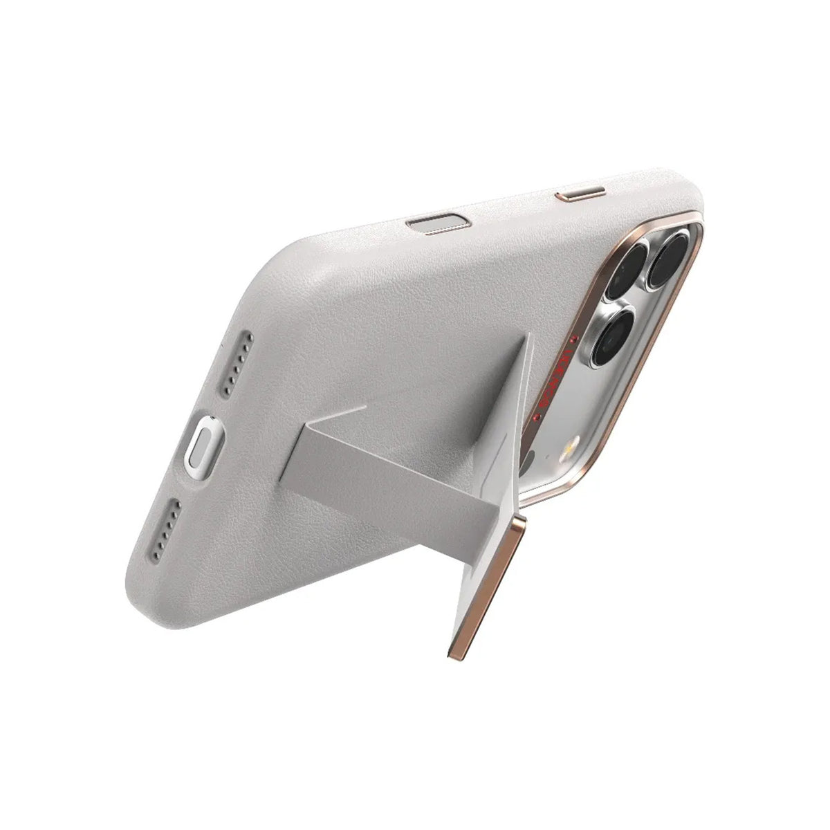 UDEMOS Funda Independence para iPhone 17 Pro Max/18 Pro Max Compatible con MagSafe, Blanca