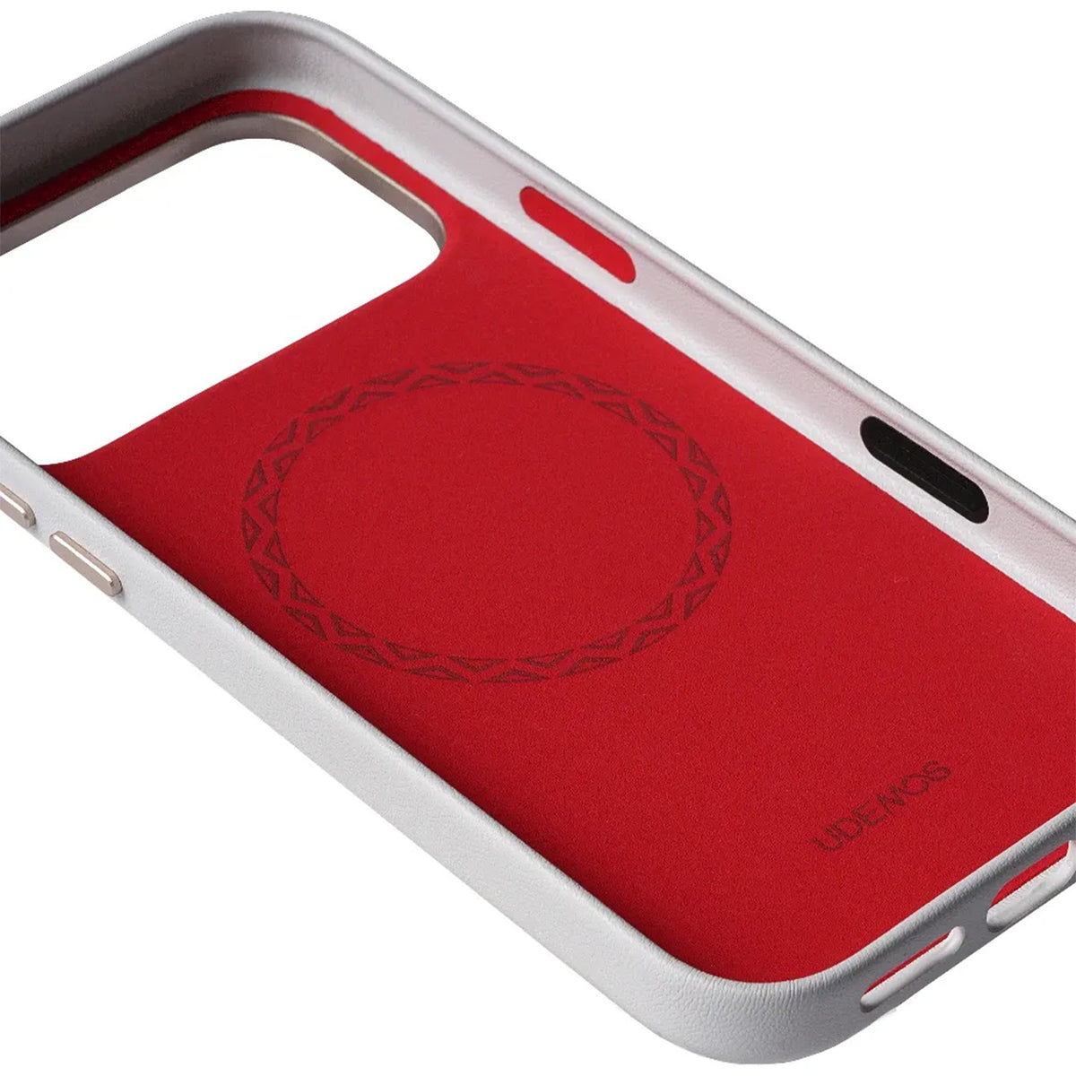 UDEMOS Funda Independence para iPhone 17 Pro/18 Pro Compatible con MagSafe, Blanca