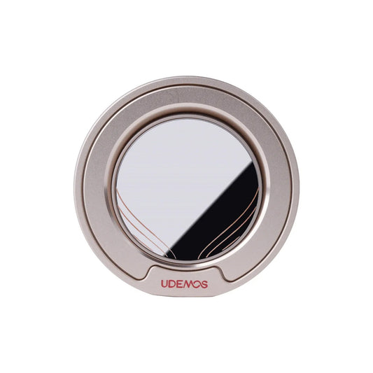 UDEMOS Magnetic Ring Stand – FreeFlow Freedom Gold, Compatible with MagSafe and Comfortable Use
