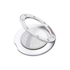 UDEMOS Soporte Anilla Magnética – Ring Stand FreeFlow Wind Blanco, Compatible con MagSafe y Uso Cómodo