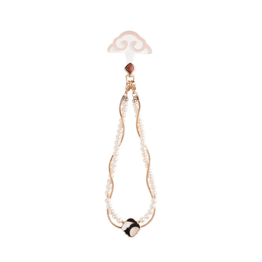 UDEMOS Correa de Muñeca – Strap de Perlas Ideal Pearl Orient, Diseño Elegante y Uso Seguro