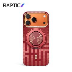 RAPTIC Magnetic Ring Holder – FreeFlow Grid Glory, MagSafe Compatible and Comfortable Use