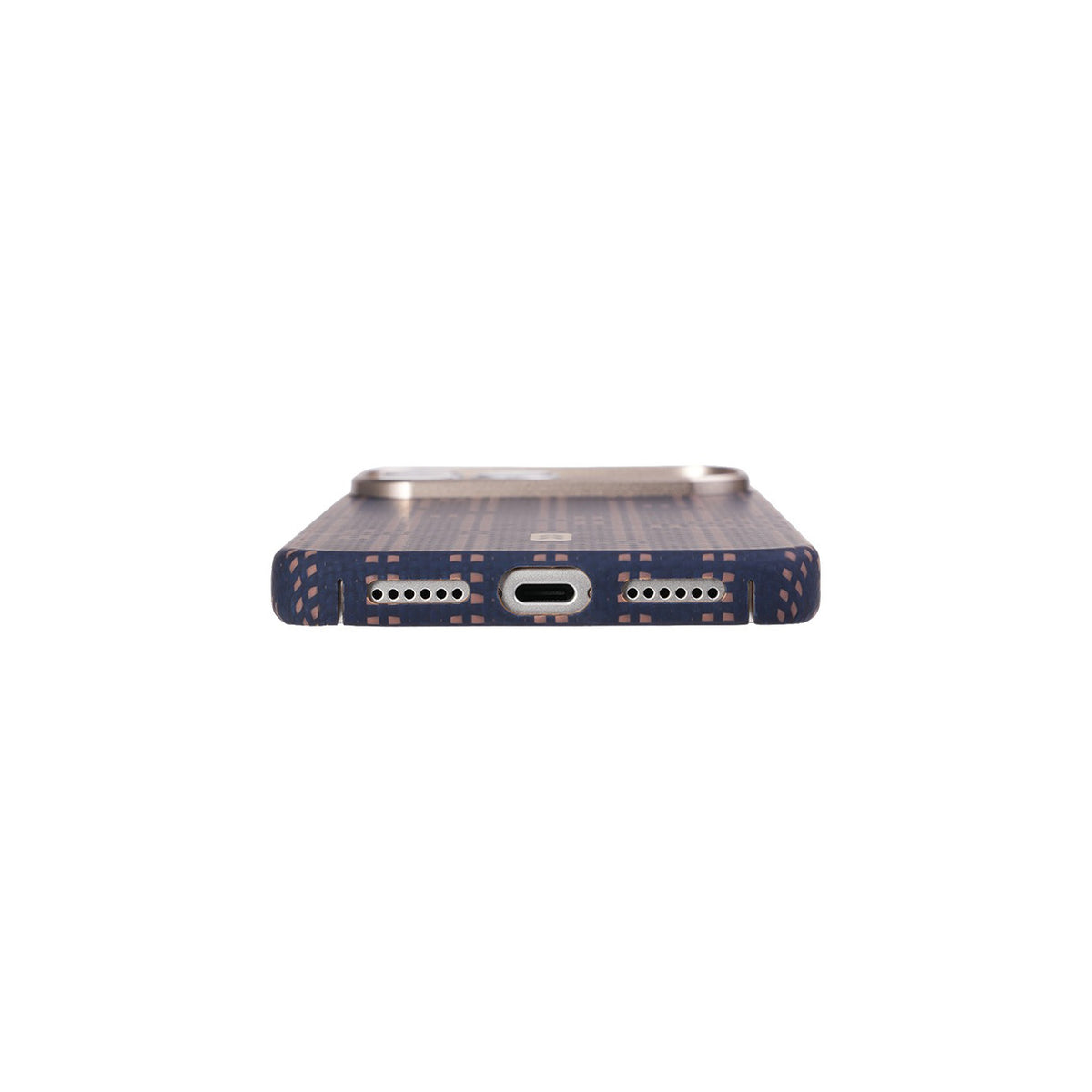 RAPTIC Funda Skin de Fibra de Aramida para iPhone 17 Pro Max/18 Pro Max Compatible con MagSafe, Grid Wisdom