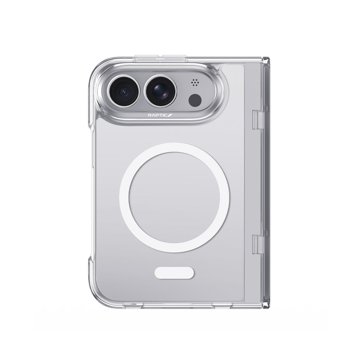 RAPTIC Funda Air Clear para iPhone Duo Compatible con MagSafe, Transparente