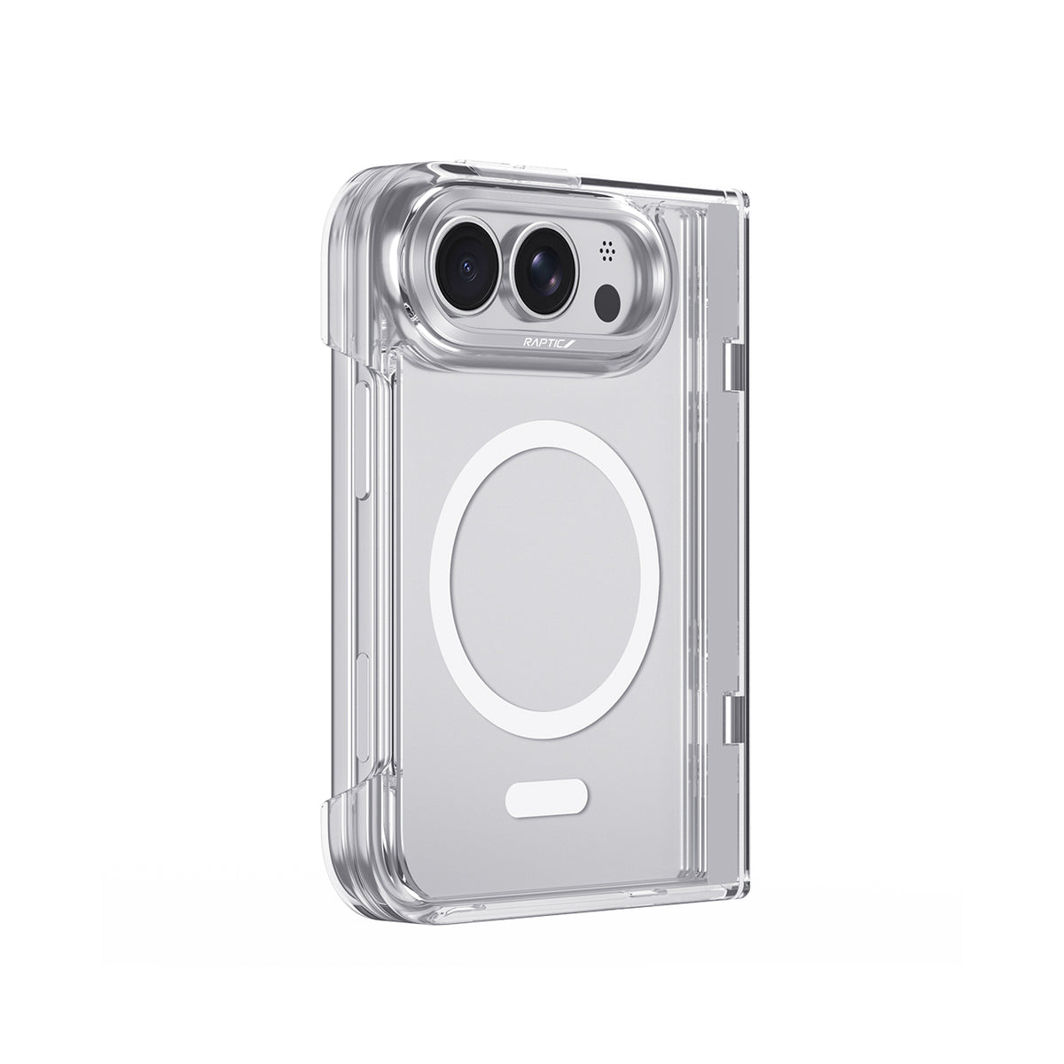 RAPTIC Funda Air Clear para iPhone Duo Compatible con MagSafe, Transparente