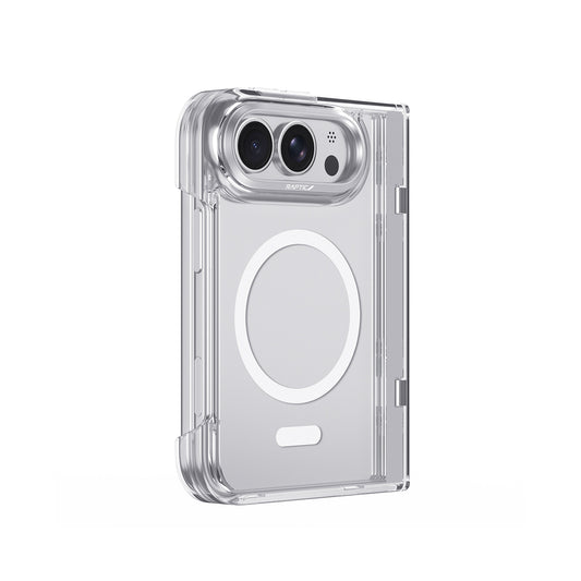 RAPTIC Funda Air Clear para iPhone Duo Compatible con MagSafe, Transparente