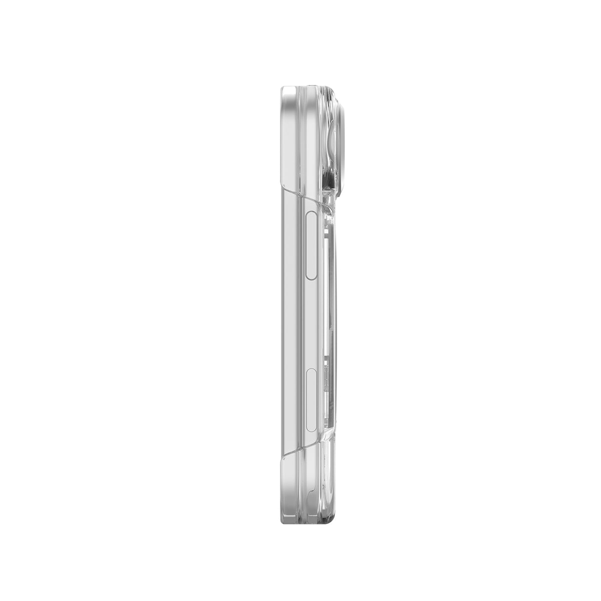 RAPTIC Funda Air Clear para iPhone Duo Compatible con MagSafe, Transparente