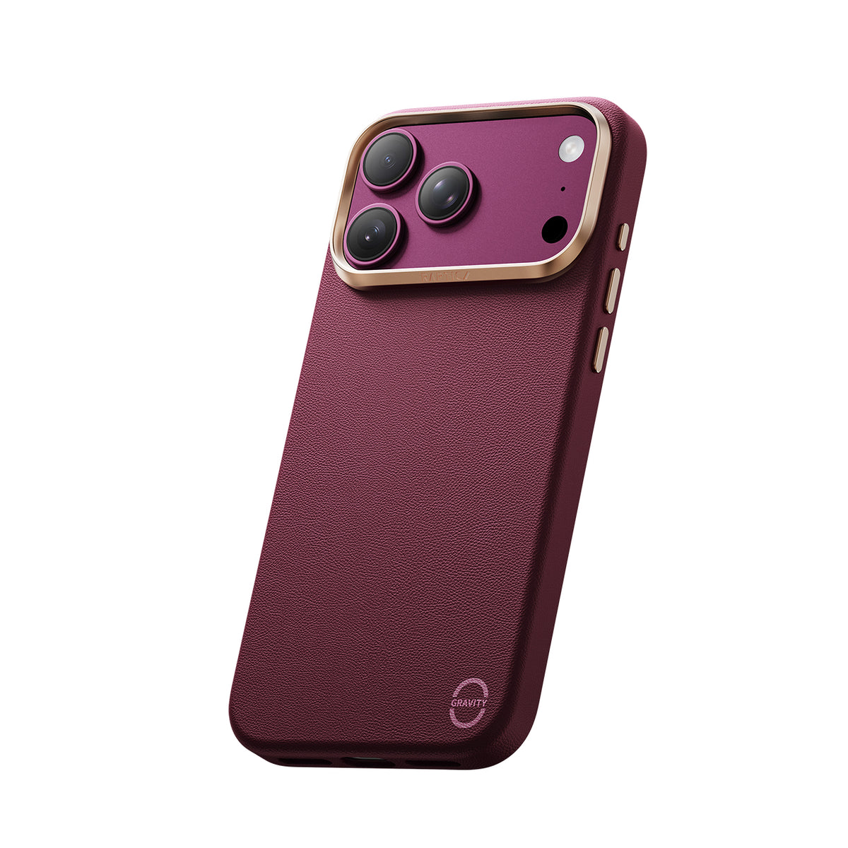 RAPTIC Funda Urban Nano para iPhone 18 Pro Compatible con MagSafe, Dark Cherry