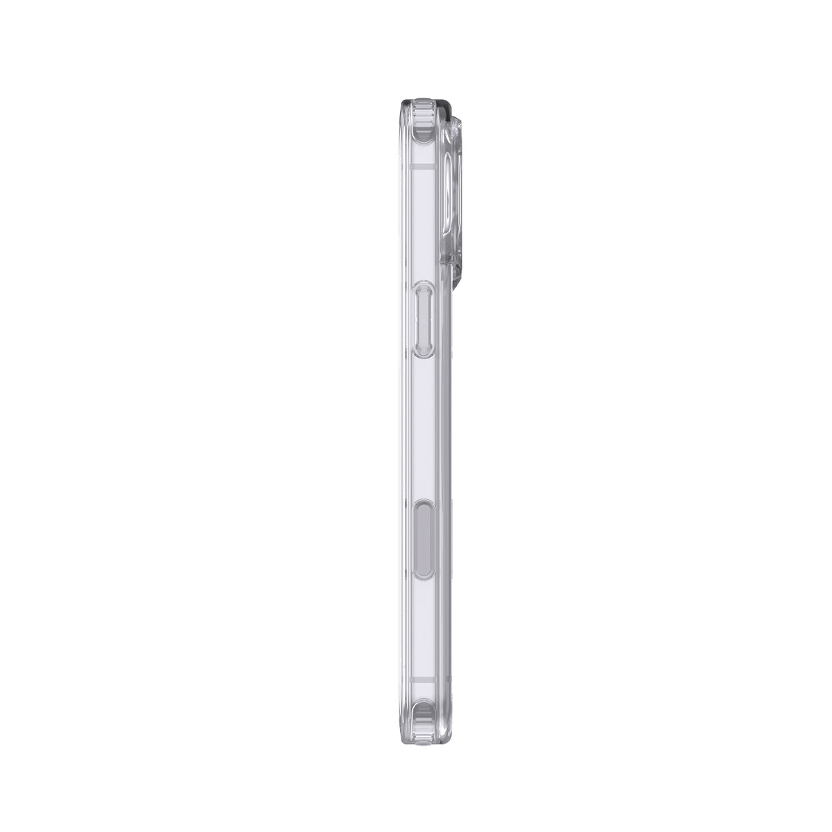 RAPTIC Funda Air Stand para iPhone 18 Pro Compatible con MagSafe, Transparente