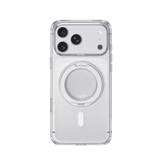 RAPTIC Funda Air Stand para iPhone 18 Pro Max Compatible con MagSafe, Transparente