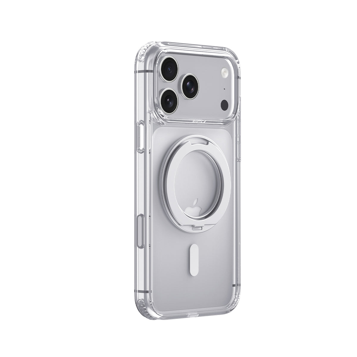 RAPTIC Funda Air Stand para iPhone 18 Pro Max Compatible con MagSafe, Transparente
