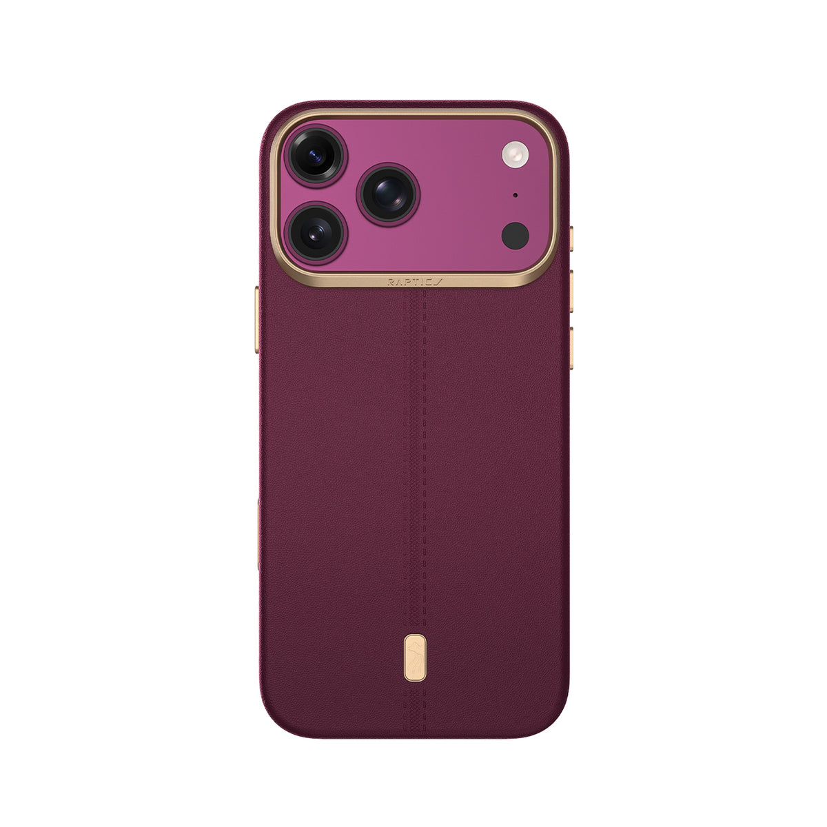 RAPTIC Funda Urban Nav para iPhone 18 Pro Compatible con MagSafe, Dark Cherry