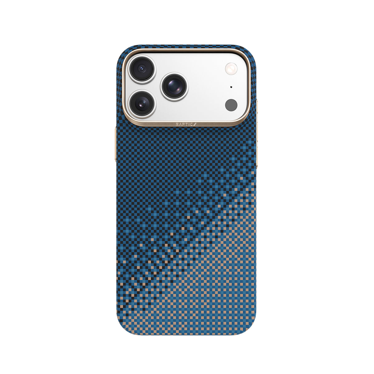 RAPTIC Funda Skin de Fibra de Aramida para iPhone 18 Pro Compatible con MagSafe, Serenity Emerald