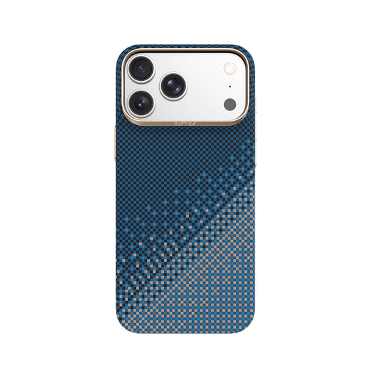 RAPTIC Funda Skin de Fibra de Aramida para iPhone 18 Pro Compatible con MagSafe, Serenity Emerald
