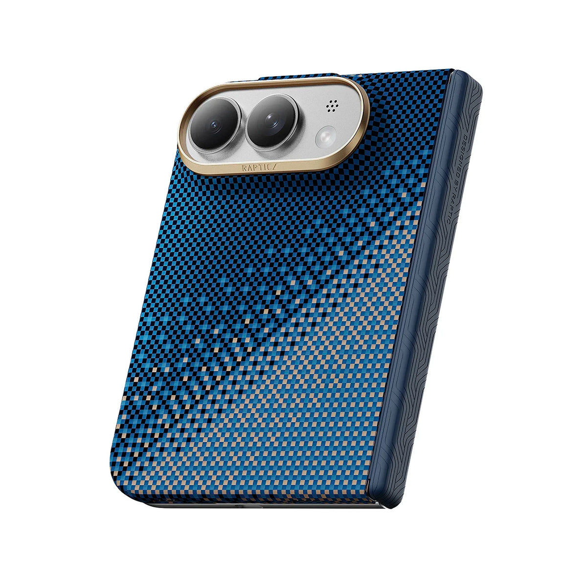 RAPTIC Funda Skin-Pro de Fibra de Aramida para iPhone Duo Compatible con MagSafe, Esmeralda