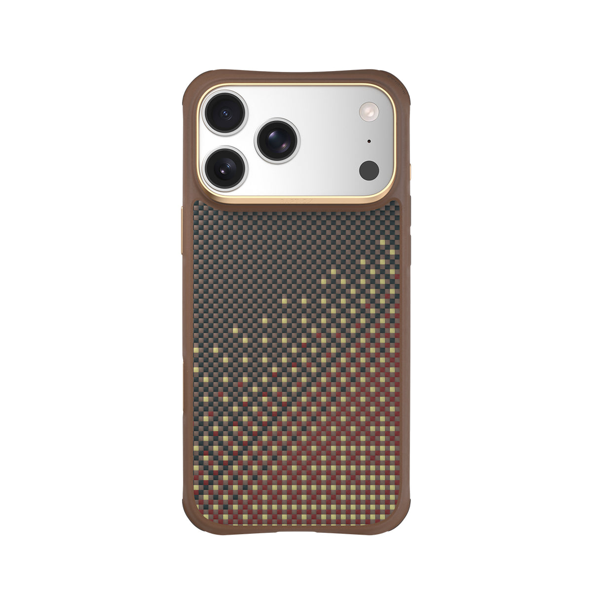 RAPTIC Funda Dual de Fibra de Aramida para iPhone 18 Pro Compatible con MagSafe, Serenity Amber
