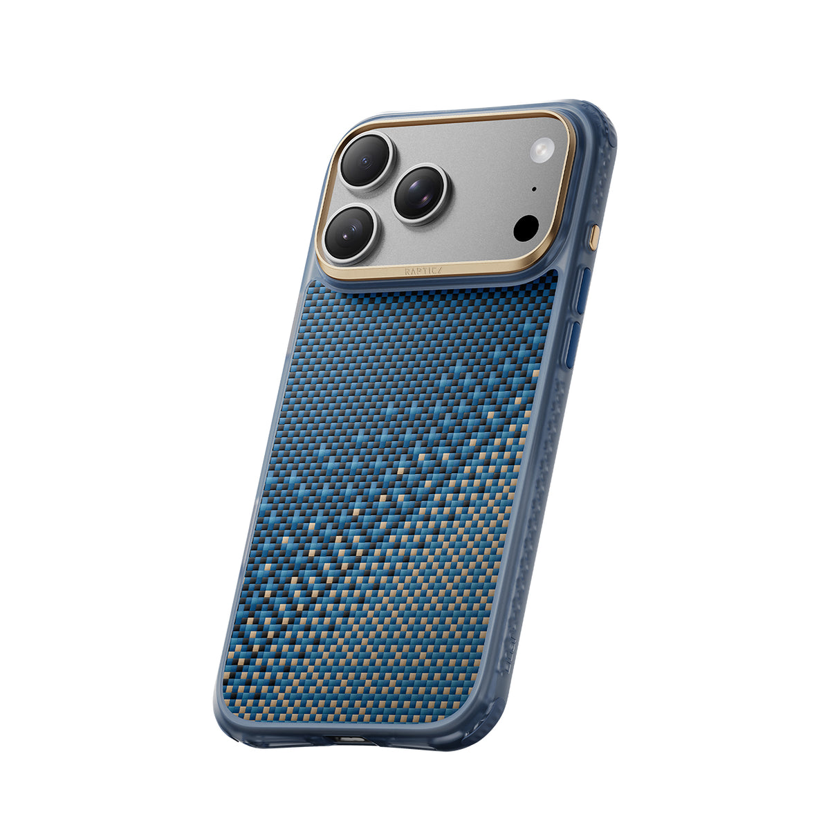 RAPTIC Funda Dual de Fibra de Aramida para iPhone 18 Pro Compatible con MagSafe, Serenity Emerald